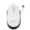 MacallySilentUSBMouseWiredforMac/PC,CompactDesign,OpticalSensorandDPISwitch800/1200/1600/2400inWhiteDYNAMOUSE-TheHomeDepot