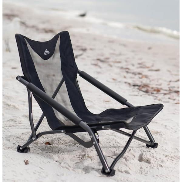Angel Sar Low Profile Folding Aluminum Camping Chair for Beach