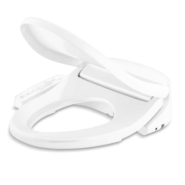 Purewash E580 Round Electric Bidet Seat in White