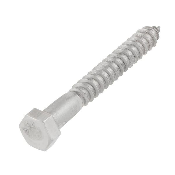 Marine Grade Stainless Steel 1/2 X 4 in. Hex Lag Screw