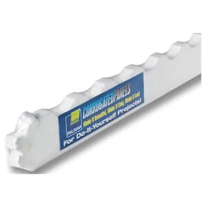 36 in. Horizontal White Foam Roof Closure Strips (5-Pack)