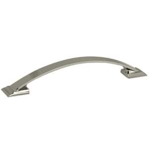 Candler 6-5/16 in. (160mm) Classic Polished Nickel Arch Cabinet Pull