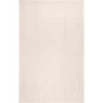 nuLOOM Suzanne Natural Textured Cream 8 ft. x 10 ft. Area Rug NCAG01A-8010