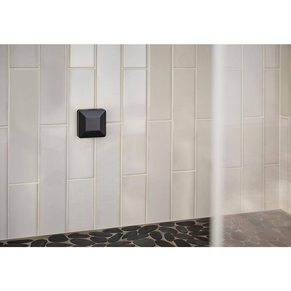 Matte Black 7.5kW Steam Shower Generator with Digital Control