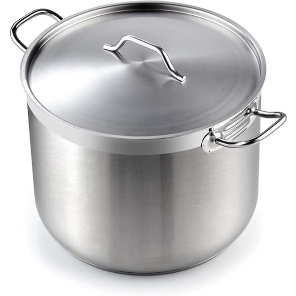 Cooks Standard Professional Grade 30 qt. Stainless Steel Stockpot with Lid