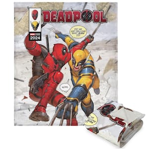 Marvels Deadpool 3 Best Bubs Silk Touch Sherpa Throw
