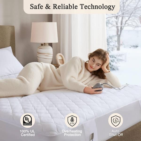 Mattress Underblanket Water Heating Mattress Pad King Size Sunbeam