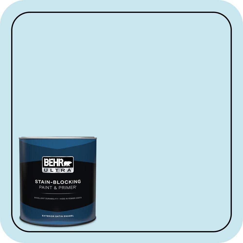 1 qt. #550C-2 Sapphireberry Satin Enamel Exterior Paint & Primer price history on PriceWatchPro