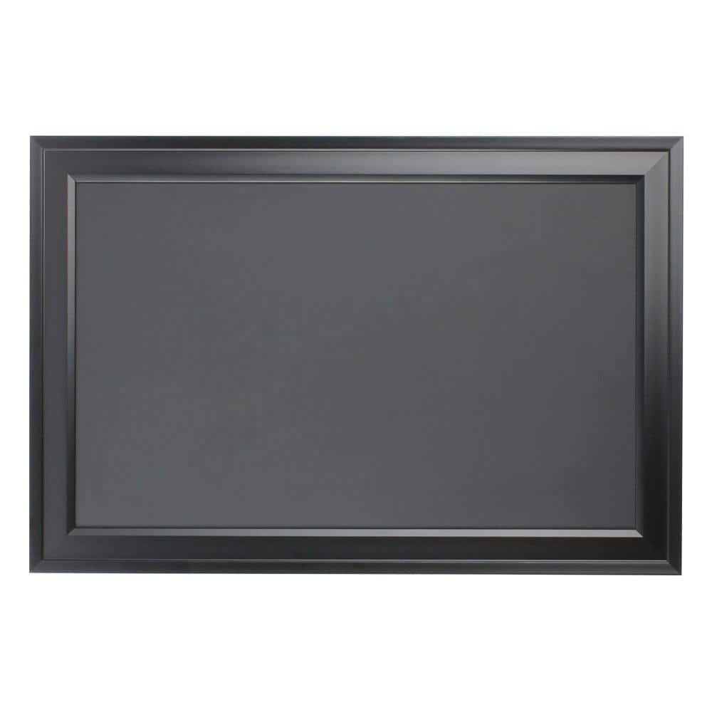 Black Framed Magnetic Chalkboard 18.5x27.5