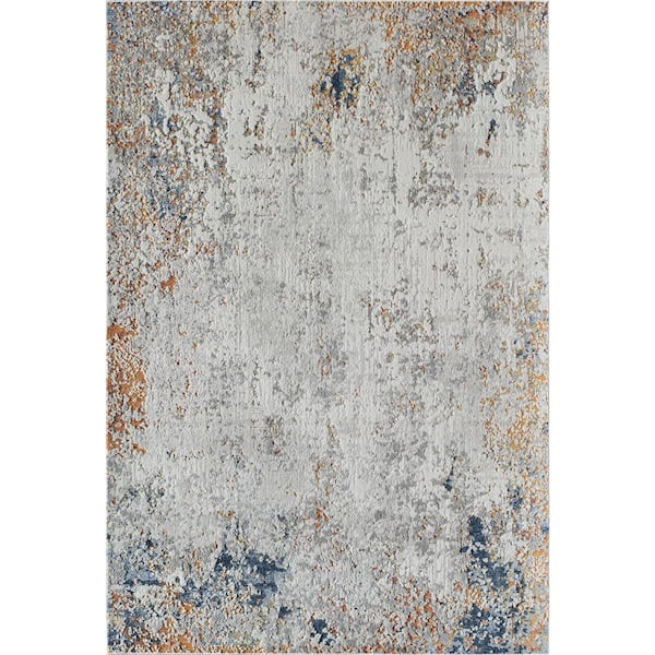 Rugs America Rugs America Speckled Ochre 2 ft. x 8 ft. Indoor Area Rug