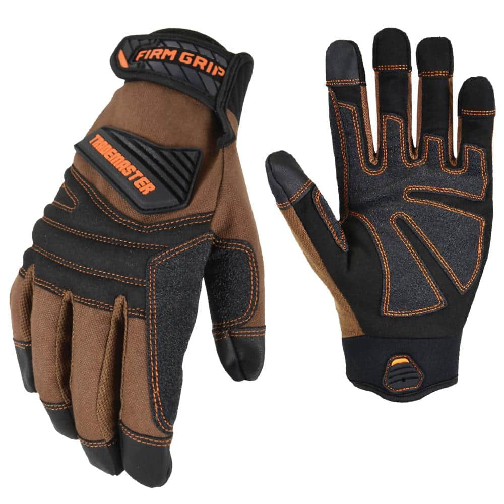 FIRM GRIP Medium Flex Cuff Outdoor and Work Gloves (2-Pack) 43126-20 - The  Home Depot