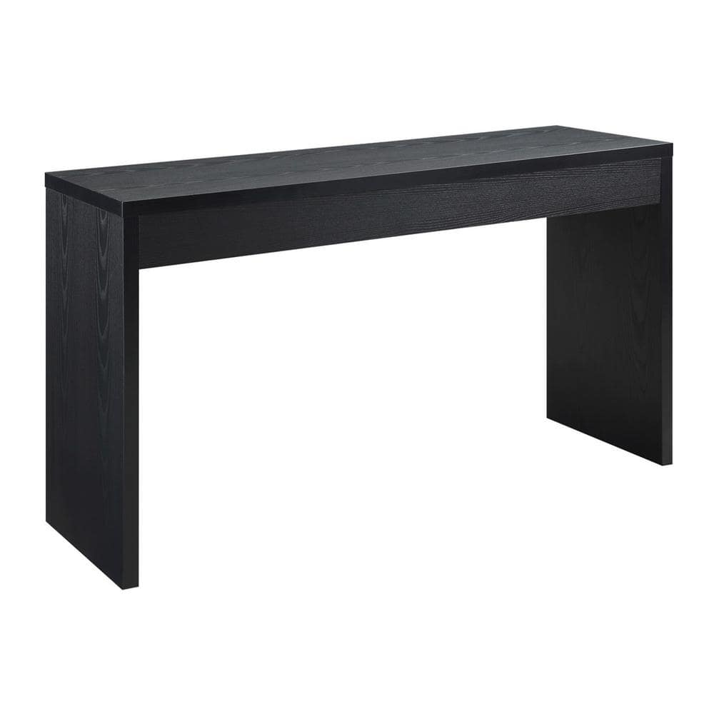 Imitatie thermometer formaat Convenience Concepts Northfield 48 in. L Black 28 in. H Rectangle Particle  Board Console Table R4-0148 - The Home Depot