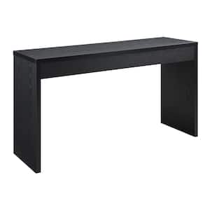 Northfield 48 in. L Black 28 in. H Rectangle Particle Board Console Table