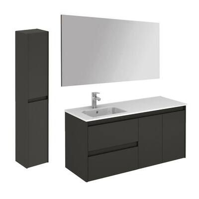 Sink On Left Side 48 Inch Vanities, Bathroom Vanity Tops With Sink On Left
