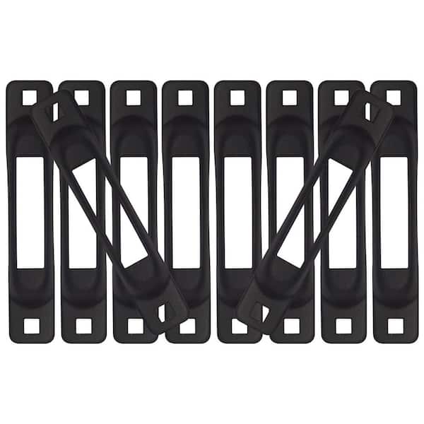 E-Track Single Strap Anchor in Black (10-Pack)