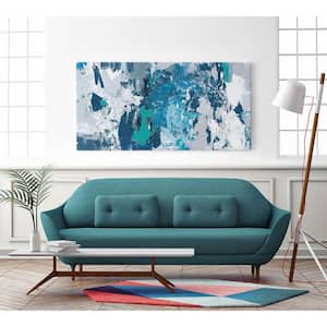36 in. x 72 in. "Tainted Blue" by PI Studio Wall Art