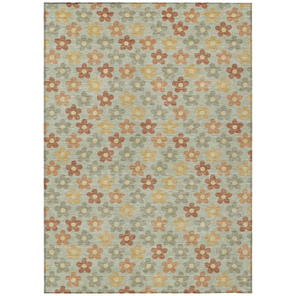 Chantille Machine Washable Indoor/Outdoor Abstract ACN2569 Celery 9 ft. x 12 ft. Area Rug price history on PriceWatchPro