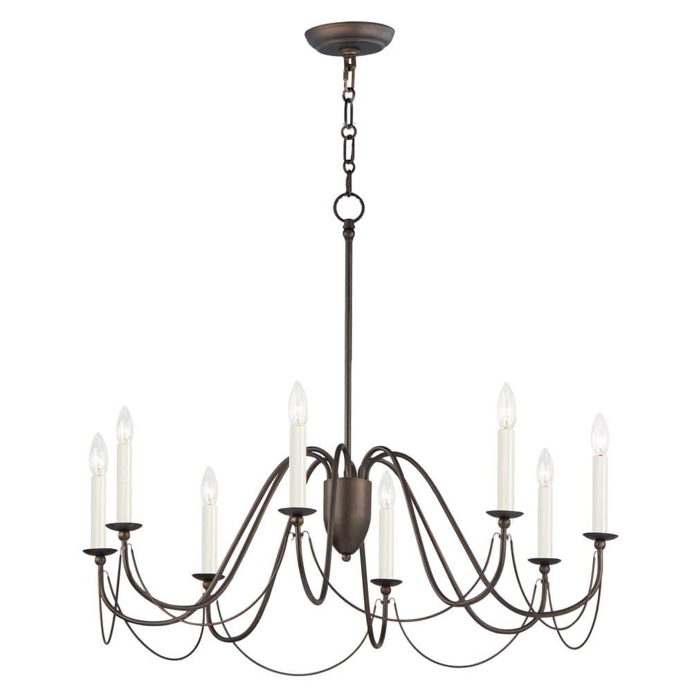Plumette 8-Light Gold Chandelier price history on PriceWatchPro