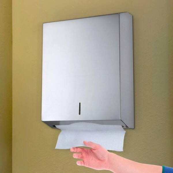 Paper Towel Dispenser Paper Towel Dispensers Auto Sensing Hand Tissue  Holder with Key Wall Mounted Paper Towel Holders Abs Paper Holder High  Capacity