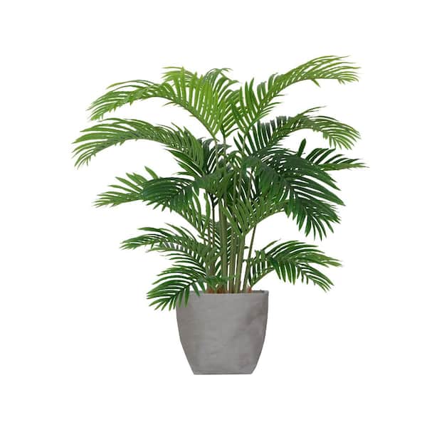 VINTAGE HOME 48 in. Artificial Tall Palm Tree Plants with Eco Planter