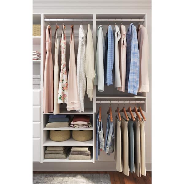 Isa Custom Closet for Hanging Clothes - DOUBLE Double Hanging