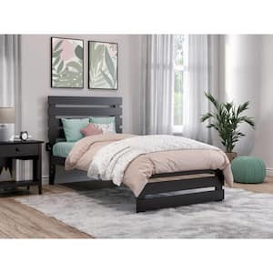 Oxford Twin Bed with Footboard in Espresso