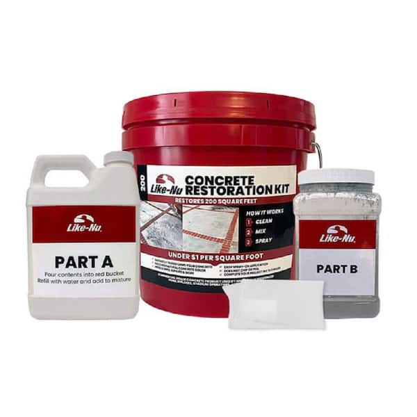 200 sq. ft. Spray On Concrete Mix/Resurfacer