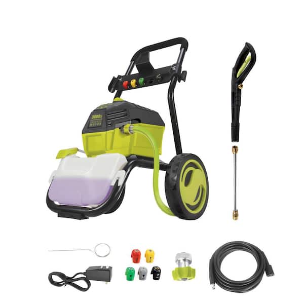 Sun Joe 2300 PSI 1.1 GPM 14.5 Amp High Performance Cold Water Corded  Electric Pressure Washer SPX4600 - The Home Depot