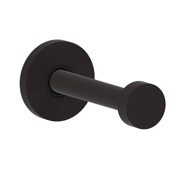 Modern 2 in. Retractable Wall Hook in Oil Rubbed Bronze Closet Rod