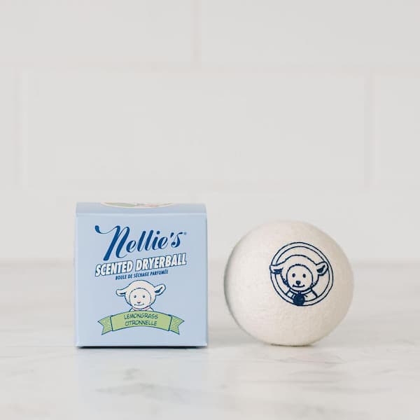 Unbranded Wool Laundry Dryer Ball Lemongrass Fabric Softener