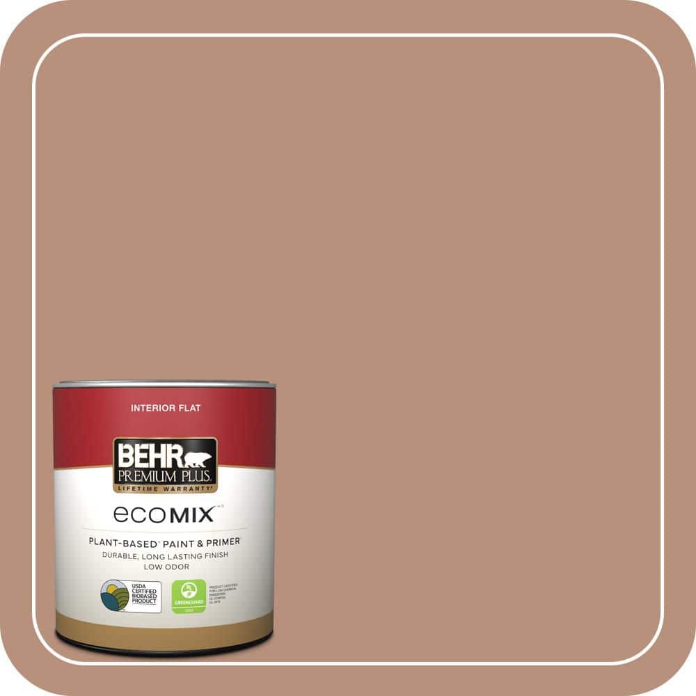 1 qt. #BIC-16 Brandied Pears Flat EcoMix Plant-Based Interior Paint & Primer price history on PriceWatchPro