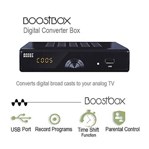 BoostWaves Amplified HD Digital Outdoor HDTV Antenna 360 Rotation UHF VHF FM Radio Remote Control for 2 TVs 2608JpoleBW1658 - The Home Depot BoostWaves Amplified HD Digital Outdoor HDTV Antenna 360 Rotation UHF VHF FM Radio Remote Control for 2 TVs 2608JpoleBW1658 - The Home Depot