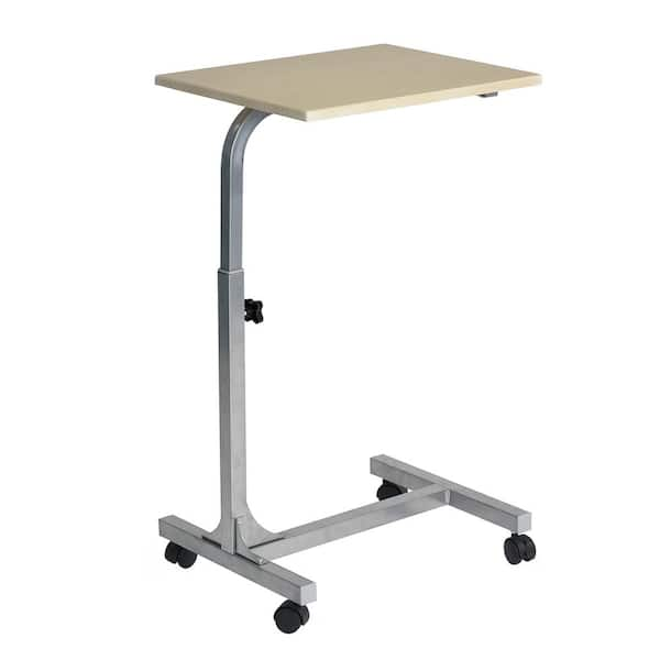 FurnitureR 19 in. Rectangular Beech Laptop Desk with Adjustable Height ...