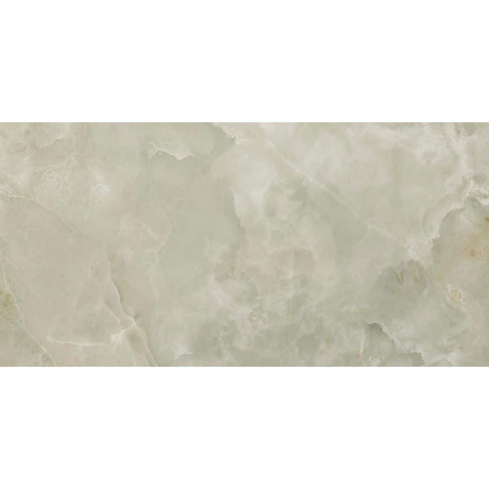 Italian Onyx Green 24 in. x 48 in. Matte Marble Look Porcelain Large Format Floor and Wall Tile (15.5 sq. ft. /Case) price history on PriceWatchPro