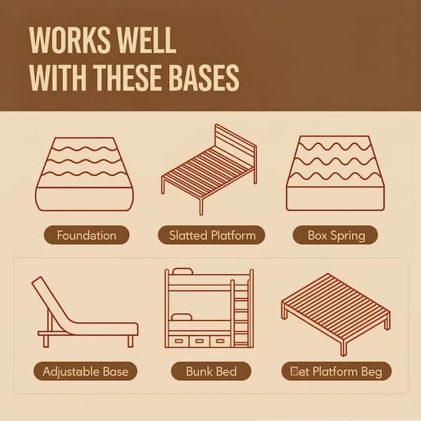 10 in. Full Memory Foam Mattress, Soft, Filled With Cotton, Mattress Thickness 10 in. Roll-in-Box, Only Mattress