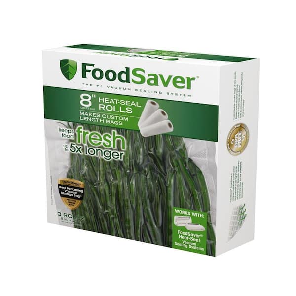 Foodsaver 8 x 20' Vacuum Seal Roll - 3 Pack