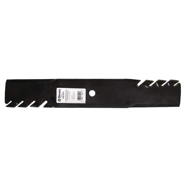 STENS Silver Streak Toothed Lawn Mower Blade for Exmark, Gravely, Great Dane, Requires 2 for 36" deck; 3 for 52" deck WM132022