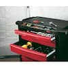 Rubbermaid Commercial Products 19.25 in. Trades 6-Drawer Utility Cart with  5 in. Casters RCP618000BLA - The Home Depot