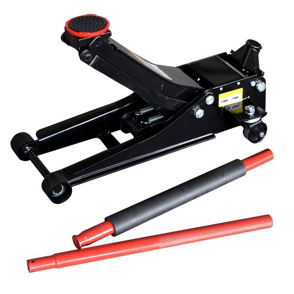 Max Load 3-Ton Low Profile Floor Jack with Quick Pump Feature