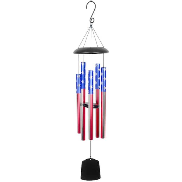Red Carpet Studios Printed Tune Patriotic Flag SM Chime
