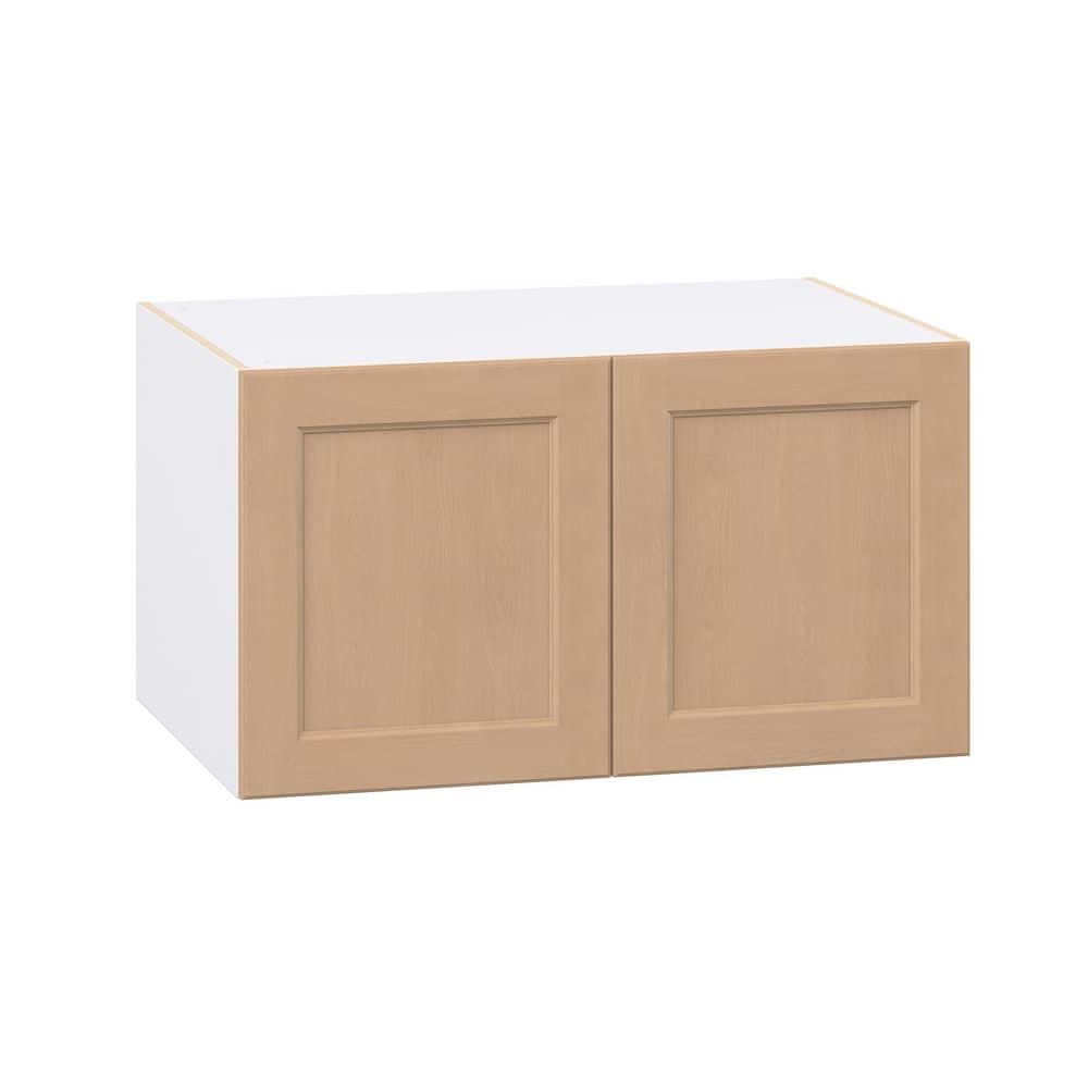 Lakewood 36 in. W x 24.5 in. D x 20 in. H Assembled Shaker Wall Bridge Kitchen Cabinet in Sugar Cookie price history on PriceWatchPro