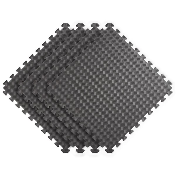 Norsk Green Camo 25 in. x 25 in. x 0.55 in. Dual Sided Impact Foam Gym Tile (17.35 sq. ft.)