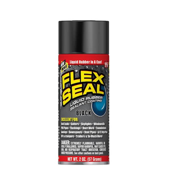 FLEX SEAL FAMILY OF PRODUCTS Flex Seal Black Mini Aerosol Rubber Sealant Coating