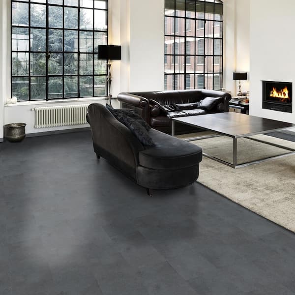 Take Home Sample - TerraCore Gauged Slate Luxury Vinyl Flooring - 12 in. W x 12 in. L