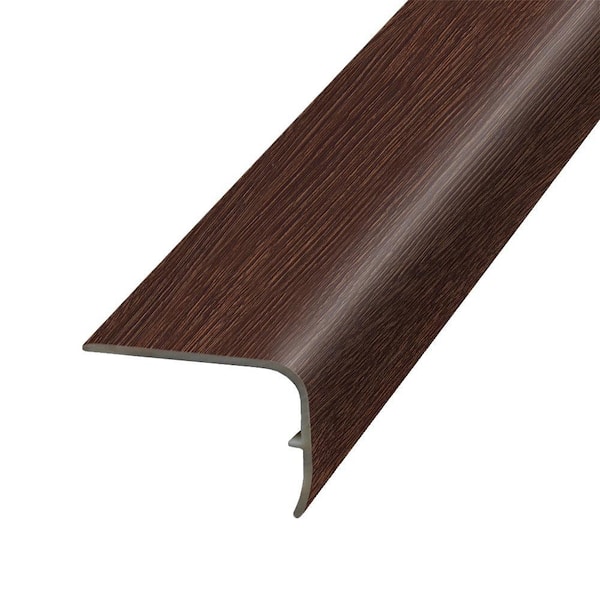 PERFORMANCE ACCESSORIES Grizzly 1.32 in. Thick x 1.88 in. Wide x 78.7 in. Length Vinyl Stair Nose Molding