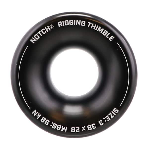 Notch X-ring Rigging Thimble XL 38mm x 28mm