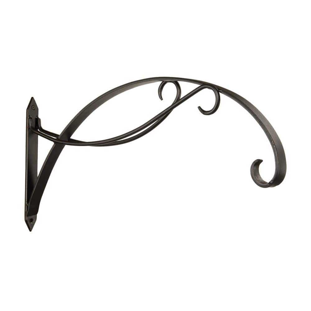 Curling Scroll Bracket for Large Baskets, 23 Inch Long, Black Powder Coat Finish price history on PriceWatchPro