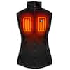 ACTIONHEAT Women's X-Large Black Softshell 5V Battery Heated Vest  AH-VST-5V-1-BW-XL - The Home Depot