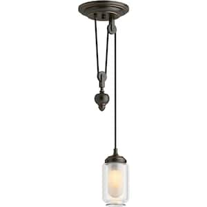 Artifacts 1-Light Adjustable Oil-Rubbed Bronze Pendant