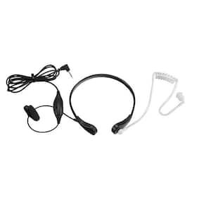 Talkabout 2-Way Radio Throat Mic Headset with PTT/VOX